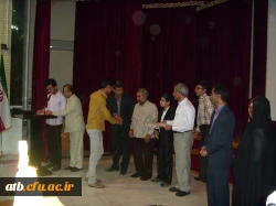 همایش تجلیل از عکاسان منتخب جشنواره عکس پردیس ،نفرات برتر مسابقات جشنواره قرآن وعترت و قهرمانان ورزشی دانشجویی 6