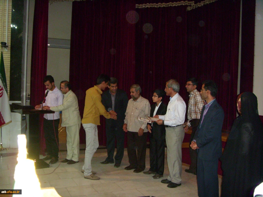 همایش تجلیل از عکاسان منتخب جشنواره عکس پردیس ،نفرات برتر مسابقات جشنواره قرآن وعترت و قهرمانان ورزشی دانشجویی 6