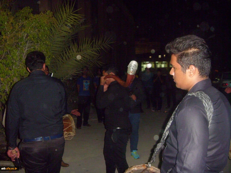 هیات مذهبی امام علی (ع) ، بسیج اساتید و دانشحویی و دفتر فرهنگی هنری پردیس
مراسم عزاداری سالار شهیدان ابا عبدالله الحسین (ع) و یاران با وفای آن حضرت در دهه اول و دوم محرم  3