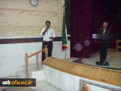 با همکاری دفتر فرهنگی – هنری  و بسیج دانشحویی پردیس علامه طباطبایی بوشهر 
مراسم 16 آذر روز دانشجو 2