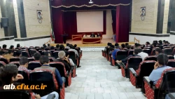 دیدار رئیس و مسئولین پردیس علامه طباطبایی بوشهر با دانشجویان پردیس 4