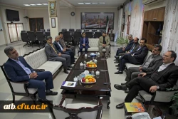 دیدار دکتر مهر محمدی با استاندار بوشهر 4