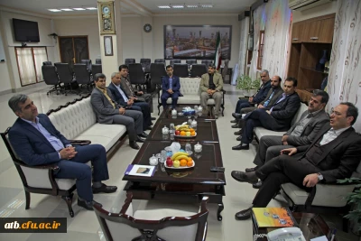 دیدار دکتر مهر محمدی با استاندار بوشهر