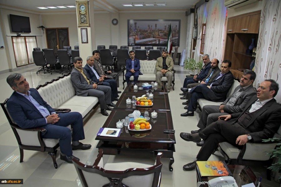 دیدار دکتر مهر محمدی با استاندار بوشهر 4