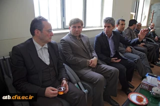 دیداردکتر مهرمحمدی با فرماندار ، امام جمعه و مدیر آموزش و پرورش شهرستان دشتستان