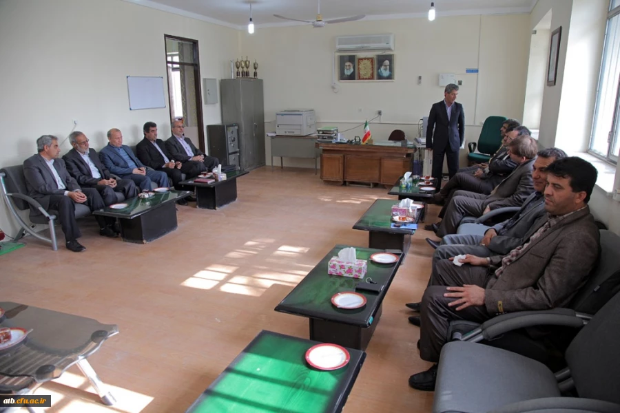 دیداردکتر مهرمحمدی با فرماندار ، امام جمعه و مدیر آموزش و پرورش شهرستان دشتستان 3