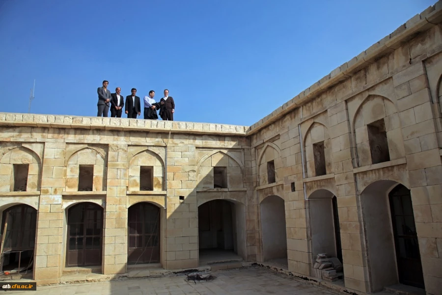 دیداردکتر مهرمحمدی با فرماندار ، امام جمعه و مدیر آموزش و پرورش شهرستان دشتستان 7