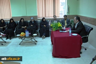 بازدید دکتر مهرمحمدی از پردیس بنت الهدی صدر بوشهر