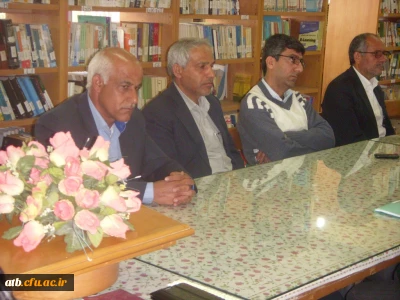 مراسم تکریم و قدردانی از زحمات آقای امرالله مشهدی زاده سرپرست بازنشسته پردیس