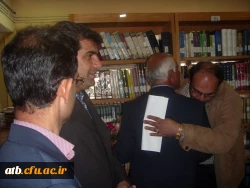 مراسم تکریم و قدردانی از زحمات آقای امرالله مشهدی زاده سرپرست بازنشسته پردیس 5