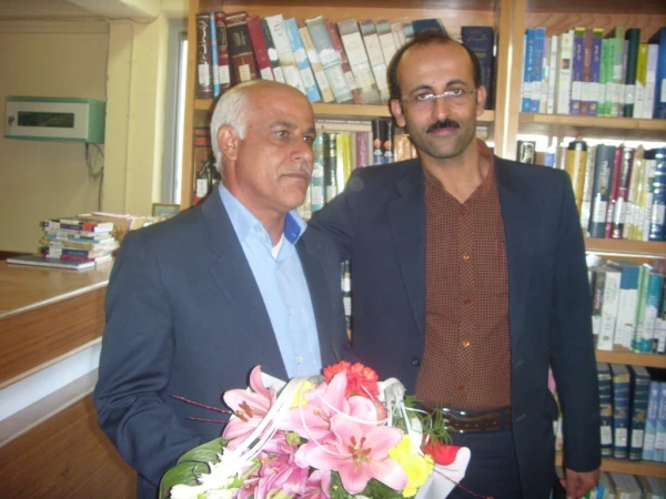 مراسم تکریم و قدردانی از زحمات آقای امرالله مشهدی زاده سرپرست بازنشسته پردیس 9