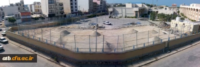 گامی نو در پردیس علامه طباطبایی بوشهر
پروژه زمین چمن مصنوعی