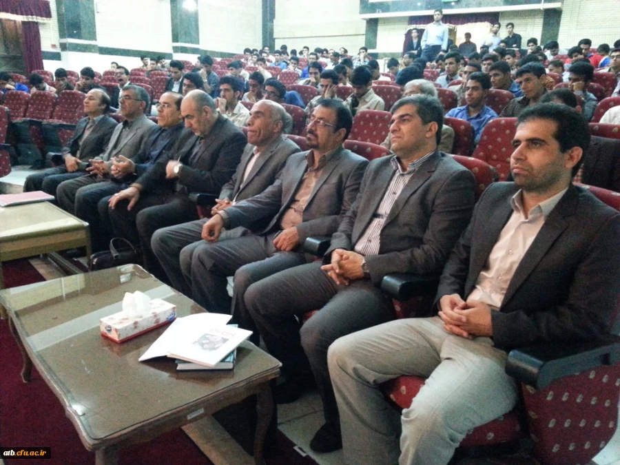 مراسم استقبال از دانشجویان جدید الورود