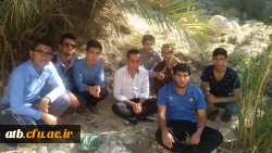 سفر دانشجومعلمان رشته دبیری ریاضی به منطقه گردشگری خاییز استان بوشهر  6