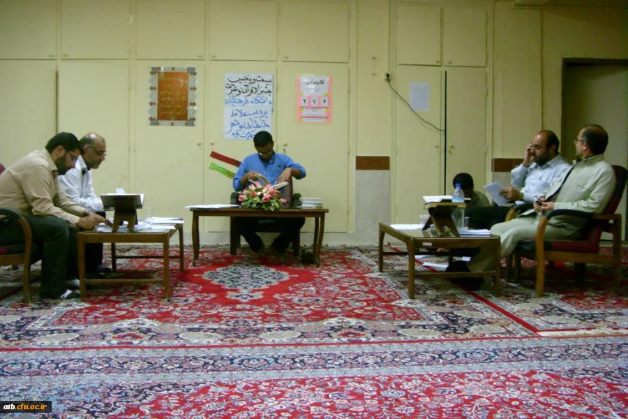 نتایج بخش شفاهی و کتبی مسابقات جشنواره قرآن و عترت مرحله ی مقدماتی پردیس علامه طباطبایی بوشهر 4