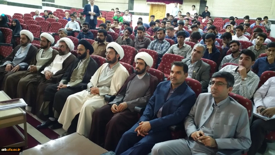 معرفی نماینده دفتر نهاد نمایندگی مقام معظم رهبری در پردیس های استان بوشهر 2