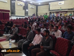 درپردیس علامه طباطبایی بوشهر به مناسبت هفته آموزش برگزار شد:
جلسه پرسش وپاسخ به شبهات اعتقادی 3