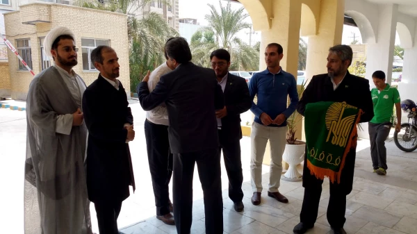 حضور معنوی خدام حرم رضوی (ع) در دانشگاه فرهنگیان پردیس علامه طباطبایی بوشهر 2