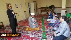 حضور معنوی خدام حرم رضوی (ع) در دانشگاه فرهنگیان پردیس علامه طباطبایی بوشهر