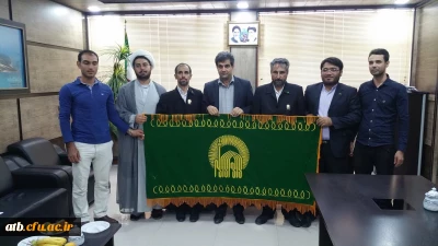 حضور معنوی خدام حرم رضوی (ع) در دانشگاه فرهنگیان پردیس علامه طباطبایی بوشهر