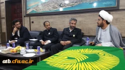 حضور معنوی خدام حرم رضوی (ع) در دانشگاه فرهنگیان پردیس علامه طباطبایی بوشهر 3