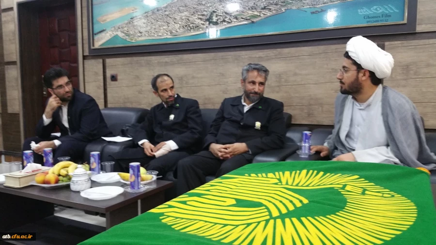 حضور معنوی خدام حرم رضوی (ع) در دانشگاه فرهنگیان پردیس علامه طباطبایی بوشهر 3