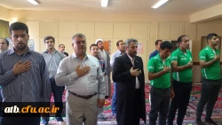 حضور معنوی خدام حرم رضوی (ع) در دانشگاه فرهنگیان پردیس علامه طباطبایی بوشهر 4