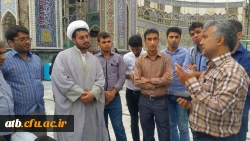 با حضور دانشجو معلمان دانشگاه فرهنگیان پردیس علامه طباطبایی بوشهر:
اردوی فرهنگی و معنوی حیات طیبه در شهر مقدس مشهد