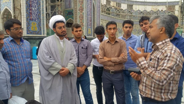 با حضور دانشجو معلمان دانشگاه فرهنگیان پردیس علامه طباطبایی بوشهر:
اردوی فرهنگی و معنوی حیات طیبه در شهر مقدس مشهد