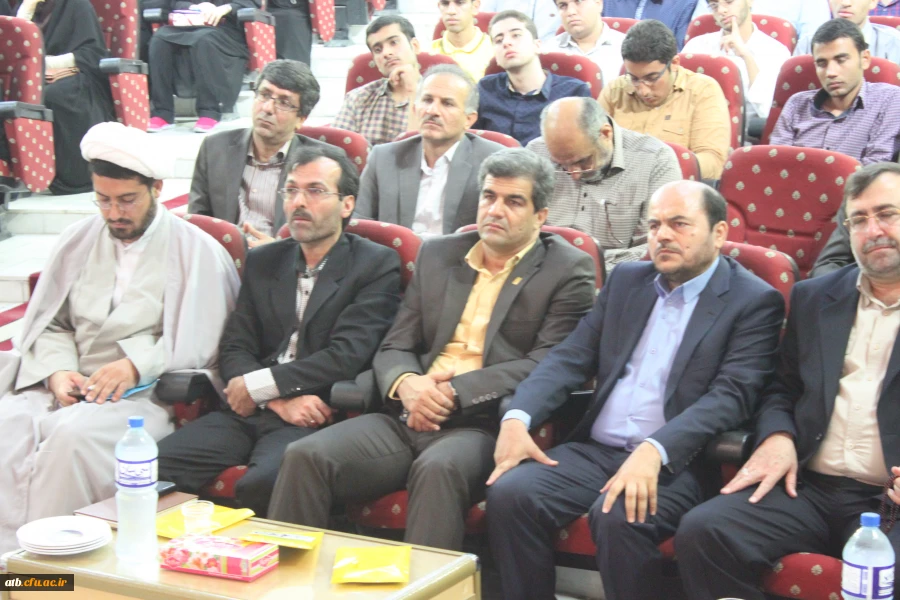 مراسم استقبال از دانشجویان جدید الورود سال تحصیلی 95-94