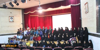 مراسم استقبال از دانشجویان جدید الورود سال تحصیلی 95-94