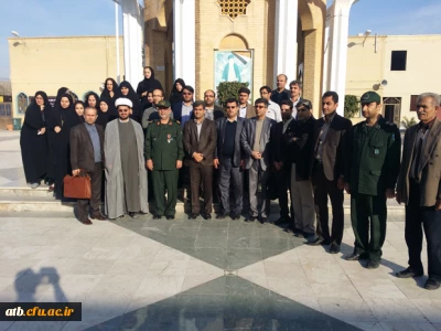 تجدید میثاق با شهدا بمناسبت گرامیداشت دهه فجر