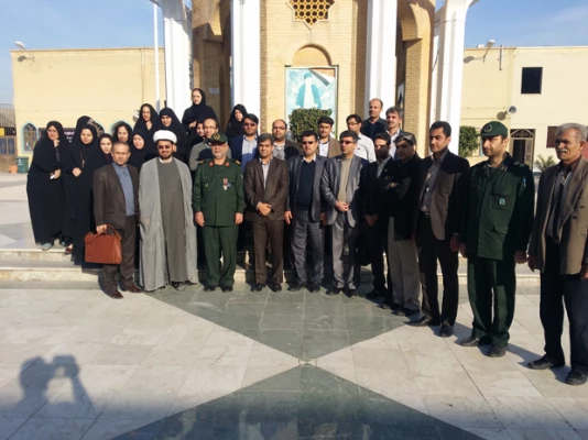 تجدید میثاق با شهدا بمناسبت گرامیداشت دهه فجر 2