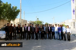 بازدید دانشجویان دانشگاه فرهنگیان از نمایشگاه عبرت 2