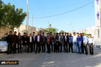 بازدید دانشجویان دانشگاه فرهنگیان از نمایشگاه عبرت