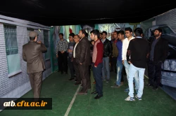 بازدید دانشجویان دانشگاه فرهنگیان از نمایشگاه عبرت 3