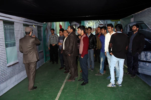 بازدید دانشجویان دانشگاه فرهنگیان از نمایشگاه عبرت 3