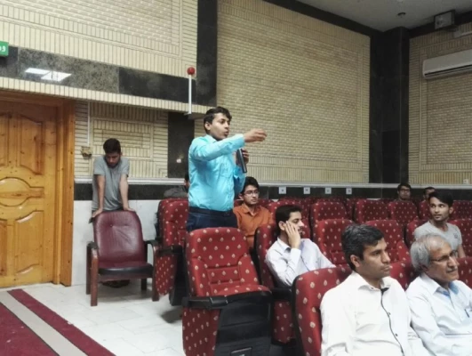 اکران و نقد فیلم های منتخب چهل و پنجمین جشنواره بین المللی فیلم رشد  ( بخش استانی ) در دانشگاه فرهنگیان بوشهر برگزار شد 3