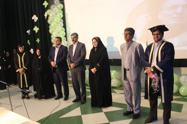 دانشگاه فرهنگیان استان بوشهر برگزار نمود:
جشن فارغ التحصیلی دانشجویان علوم تربیتی 
 10