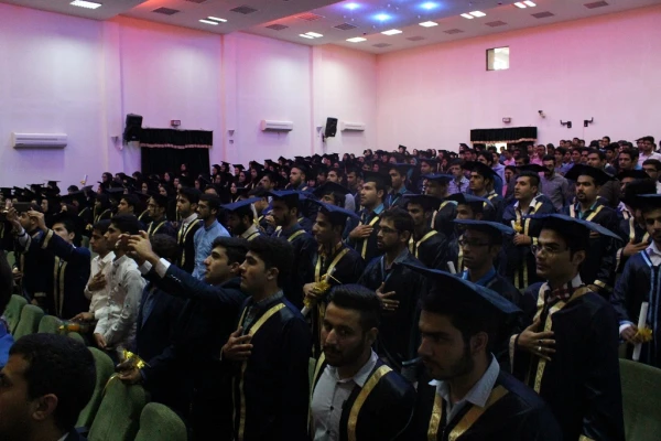 دانشگاه فرهنگیان استان بوشهر برگزار نمود:
جشن فارغ التحصیلی دانشجویان علوم تربیتی 
 16