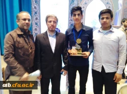 در بیست و ششمین جشنواره قرآن و عترت دانشجویان دانشگاه فرهنگیان کشور بدست آمد:
یک مقام اول و در بخش تفسیر قرآن و دو مقام سوم در بخشهای حفظ کل و تحقیق قرآن 2