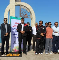 همایش پیاده روی دانشجویان دانشگاه فرهنگیان بوشهر به مناسبت هفته تربیت بدنی 2