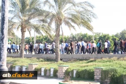 همایش پیاده روی دانشجویان دانشگاه فرهنگیان بوشهر به مناسبت هفته تربیت بدنی 3