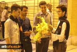 زیارت دانشجو معلمان و فعالان بسیجی پردیس علامه طباطبایی از قبورمطهر شهدا 5