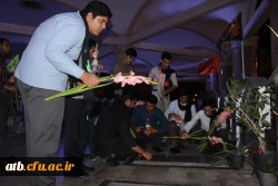 زیارت دانشجو معلمان و فعالان بسیجی پردیس علامه طباطبایی از قبورمطهر شهدا 6