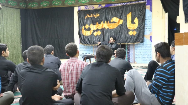 مراسم عزاداری سید وسالار شهیدان (ع)در نماز خانه پردیس علامه طباطبایی 2