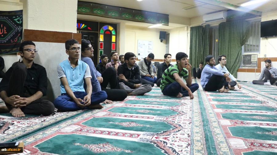 مراسم عزاداری سید وسالار شهیدان (ع)در نماز خانه پردیس علامه طباطبایی 2