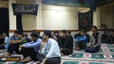 مراسم عزاداری سید وسالار شهیدان (ع)در نماز خانه پردیس علامه طباطبایی