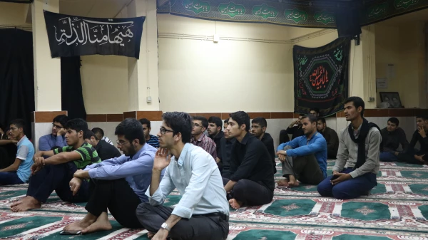 مراسم عزاداری سید وسالار شهیدان (ع)در نماز خانه پردیس علامه طباطبایی 2