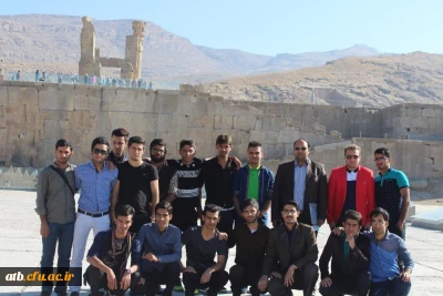 اردوی علمی ،فرهنگی دانشجومعلمان رشته تاریخ ،به استان فارس